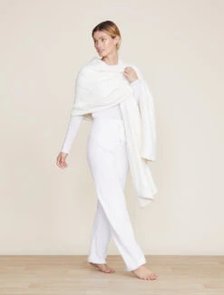 CozyChic® Diamond Weave Blanket Scarf