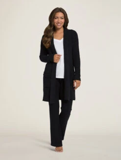 CozyChic Lite® Long Weekend Cardi 11 CozyChic Lite® Long Weekend Cardi -MOON HOME Shop BDWCL1012PHR black 1 ef9e1ebf 68a6 40fb 8b1d 24a908f2f935