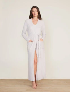 CozyChic Lite®Women's Long Robe 11 CozyChic Lite®Women's Long Robe -MOON HOME Shop BDWCL1552 SILVER 3749