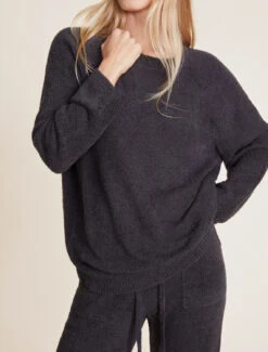 CozyChic Lite® Rib Blocked Pullover 10 CozyChic Lite® Rib Blocked Pullover -MOON HOME Shop BDWCL21908 Carbon 0557