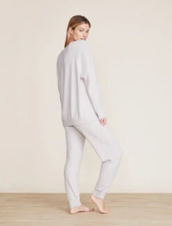 CozyChic Lite® Rib Blocked Pullover 13 CozyChic Lite® Rib Blocked Pullover -MOON HOME Shop BDWCL21908 Silver 0641