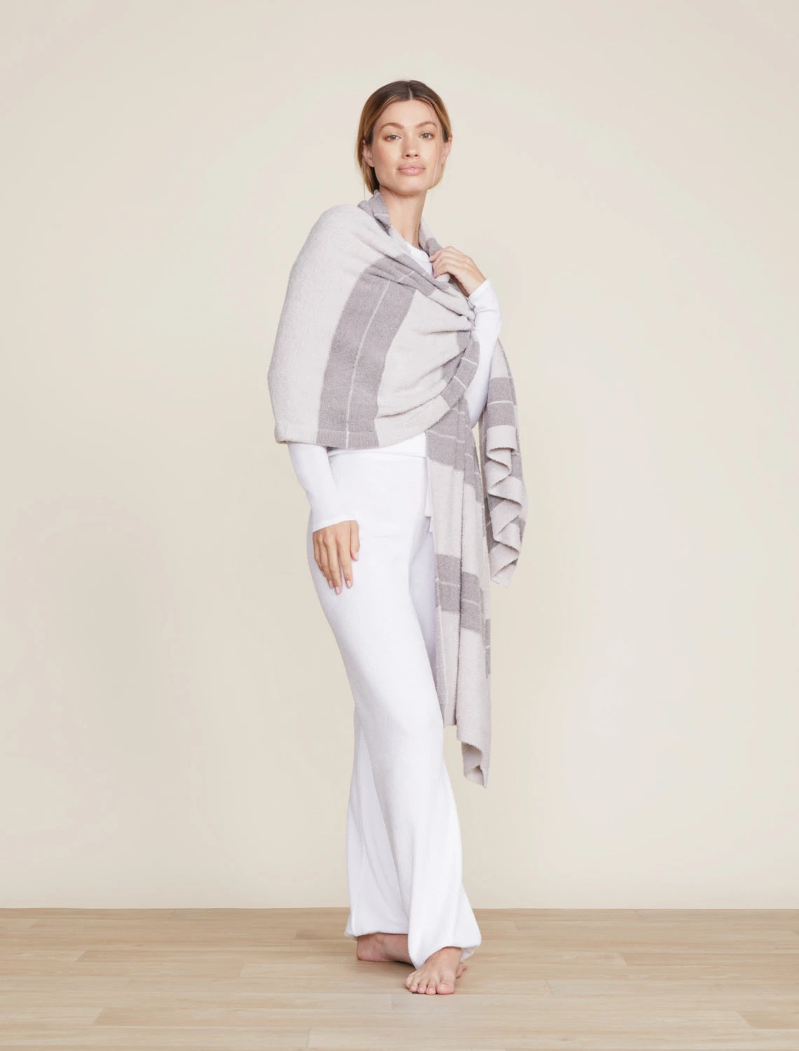 CozyChic Lite® Pinched Stripe Blanket Scarf 8 CozyChic Lite® Pinched Stripe Blanket Scarf - Image 6