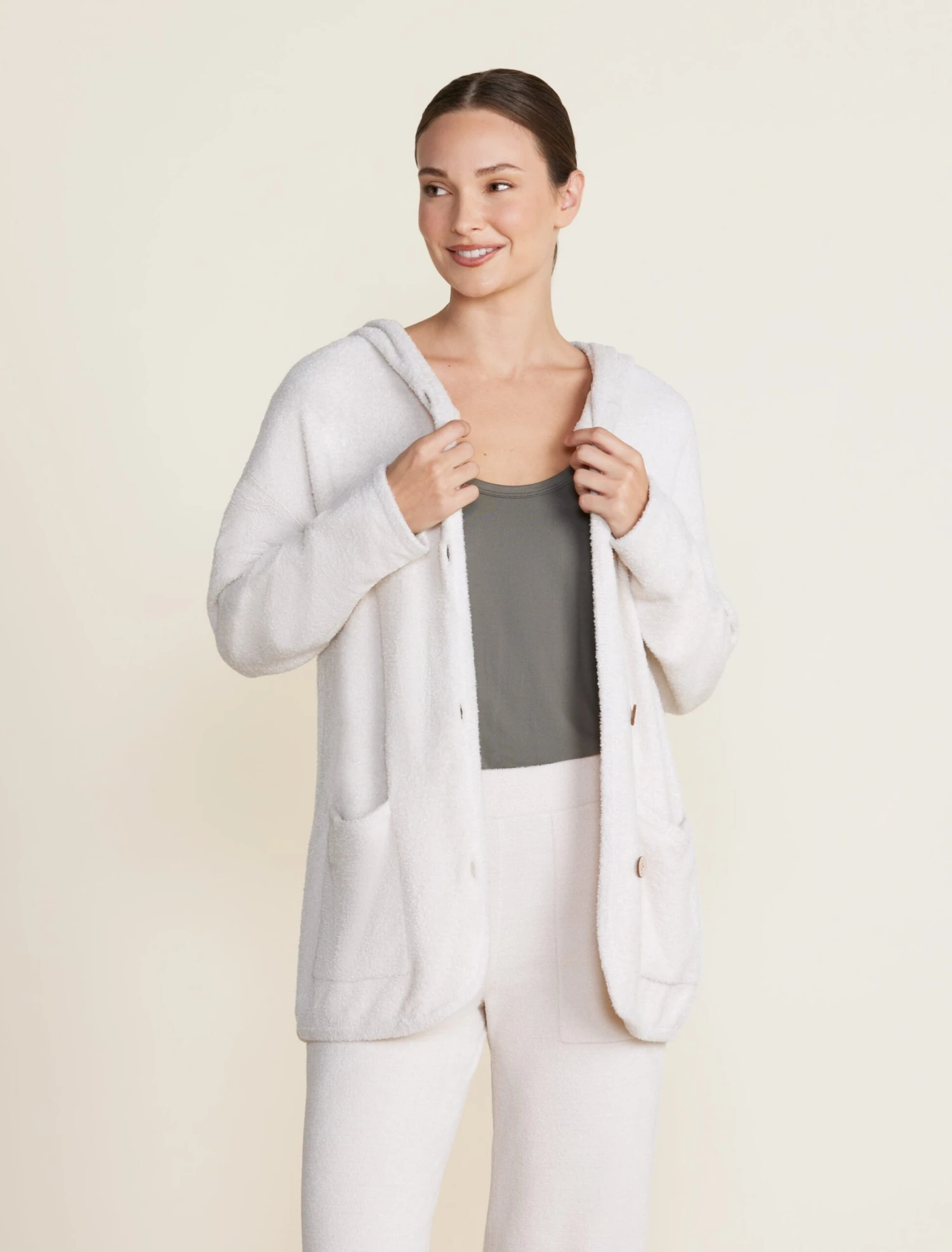 CozyChic Lite® Curved Hem Hooded Jacket 7 CozyChic Lite® Curved Hem Hooded Jacket - Image 5