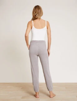 CozyChic Ultra Lite® Ribbed Tunnel Jogger -MOON HOME Shop BDWCU21252 Pewter 4954