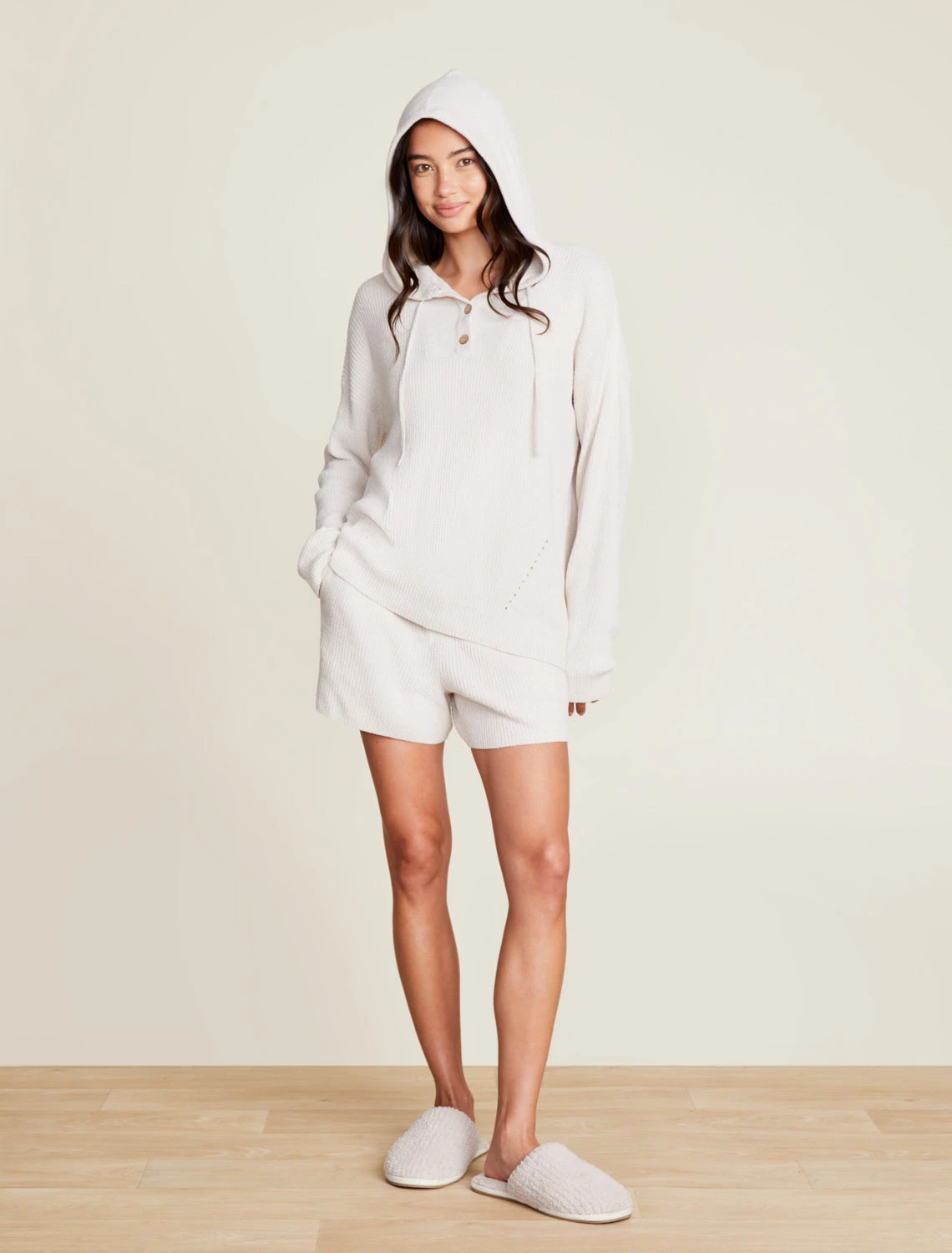 CozyChic Ultra Lite® Ribbed Henley Hoodie 7 CozyChic Ultra Lite® Ribbed Henley Hoodie - Image 5