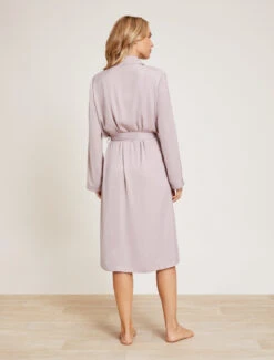 Washed Satin Notch Collar Robe 10 Washed Satin Notch Collar Robe -MOON HOME Shop BDWES21315 Feather 5578