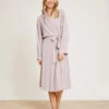 Washed Satin Notch Collar Robe 2 Washed Satin Notch Collar Robe -MOON HOME Shop BDWES21315 Feather 5596