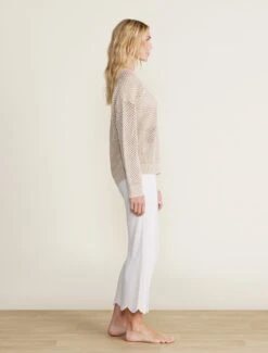 Sunbleached Open Stitch Pullover 13 Sunbleached Open Stitch Pullover -MOON HOME Shop BDWES22395 STONE 2652