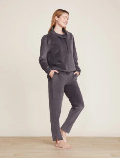 LuxeChic® Skinny Pant With Zippers 12 LuxeChic® Skinny Pant With Zippers -MOON HOME Shop BDWLC21222 Carbon 1079