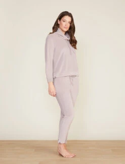 LuxeChic® Skinny Pant With Zippers 9 LuxeChic® Skinny Pant With Zippers -MOON HOME Shop BDWLC21222 DEEP TAUPE 3108