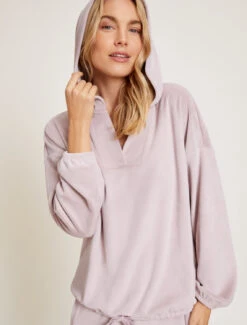 LuxeChic® Hoodie 11 LuxeChic® Hoodie -MOON HOME Shop BDWLC21499 FadedRose 5432