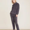 LuxeChic® Funnel Neck Pullover -MOON HOME Shop BDWLC21912 Carbon 1024