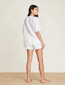 Malibu Collection® Sun Soaked Crinkle Cotton Tee & Short Set 10 Malibu Collection® Sun Soaked Crinkle Cotton Tee & Short Set -MOON HOME Shop BDWMC21668 SeaSalt 0967