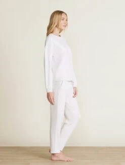 Malibu Collection® Brushed Fleece Sweater Mix Pullover -MOON HOME Shop BDWMC22266 SANDDUNE BDWMC22269 2134