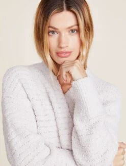 CozyChic® Boucle Welt Pocket Cardigan 11 CozyChic® Boucle Welt Pocket Cardigan -MOON HOME Shop BDWNV21863 Almond 0876