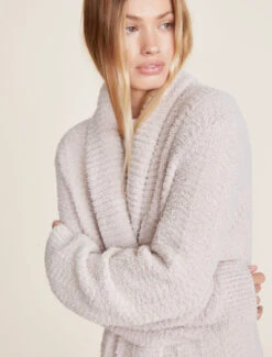 CozyChic® Chenille Long Cardigan 12 CozyChic® Chenille Long Cardigan -MOON HOME Shop BDWNV21870 Stone 1477