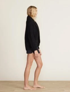 Cozytwist Cocoon Cardigan -MOON HOME Shop BDWNV22225 black 577