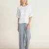 Boucle Striped Pullover 2 Boucle Striped Pullover -MOON HOME Shop BDWNV22226 stonepearl 2903