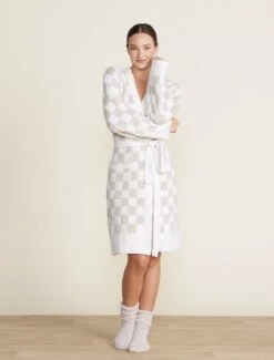 CozyChic® Cotton Checkered Robe