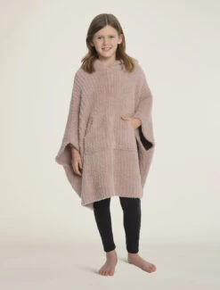 CozyChic® Youth Ribbed Cozy 13 CozyChic® Youth Ribbed Cozy -MOON HOME Shop BDYCC0545 HR fadedrose girl4