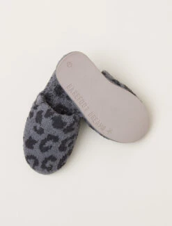 CozyChic® Youth Barefoot In The Wild® Slipper 10 CozyChic® Youth Barefoot In The Wild® Slipper -MOON HOME Shop BDYCC1716 Graphite Carbon W 3