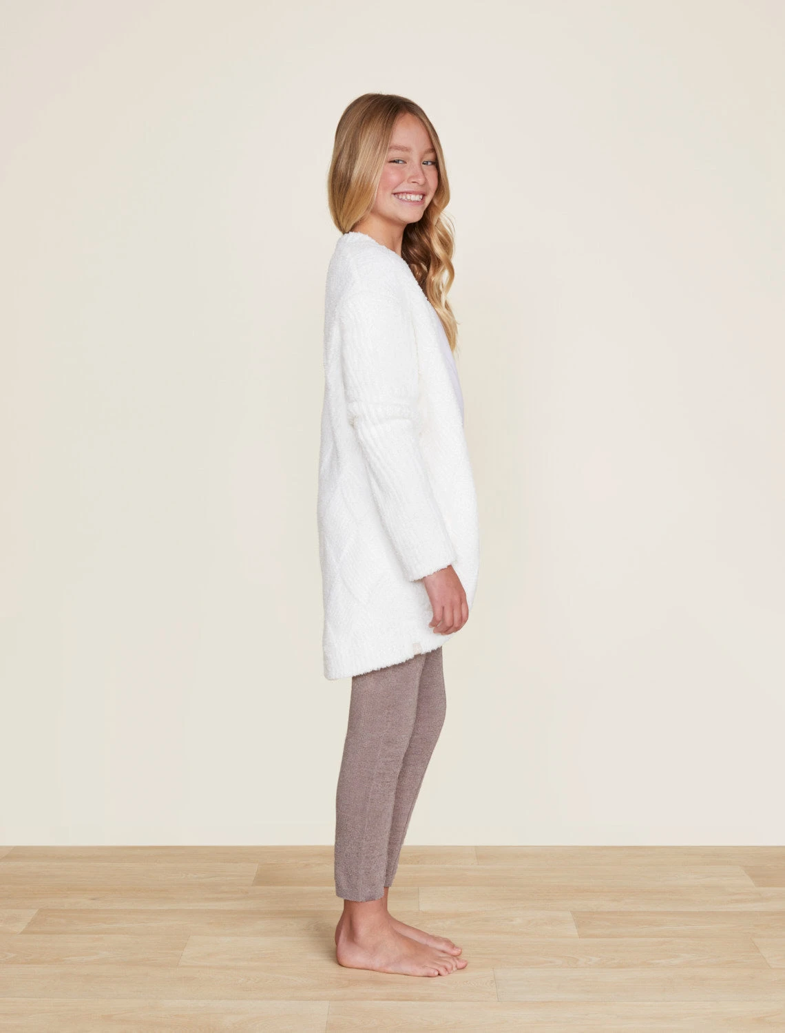 CozyChic® Youth Diamond Circle Cardi 4 CozyChic® Youth Diamond Circle Cardi - Image 2