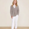CozyChic Lite® Youth Cable Button Cardi 1 CozyChic Lite® Youth Cable Button Cardi -MOON HOME Shop BDYCL21999 Beach Rock 0899