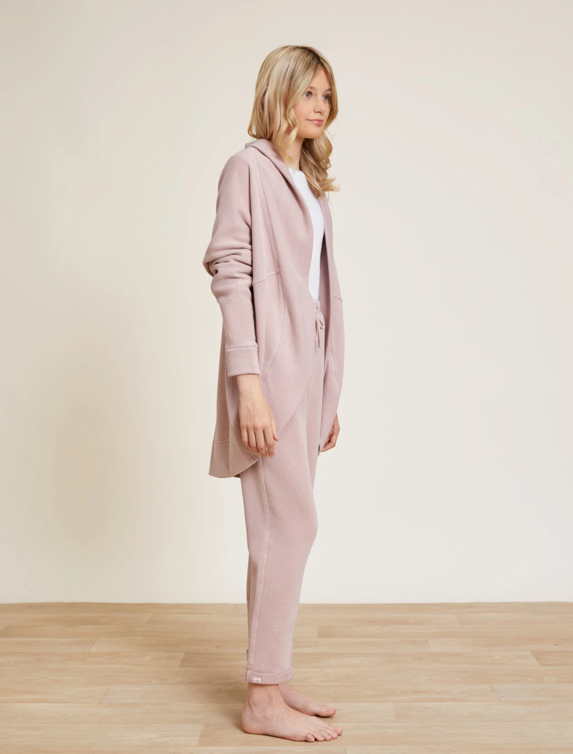 Malibu Collection® Youth Brushed Terry Circle Cardigan 3 Malibu Collection® Youth Brushed Terry Circle Cardigan - Image 2