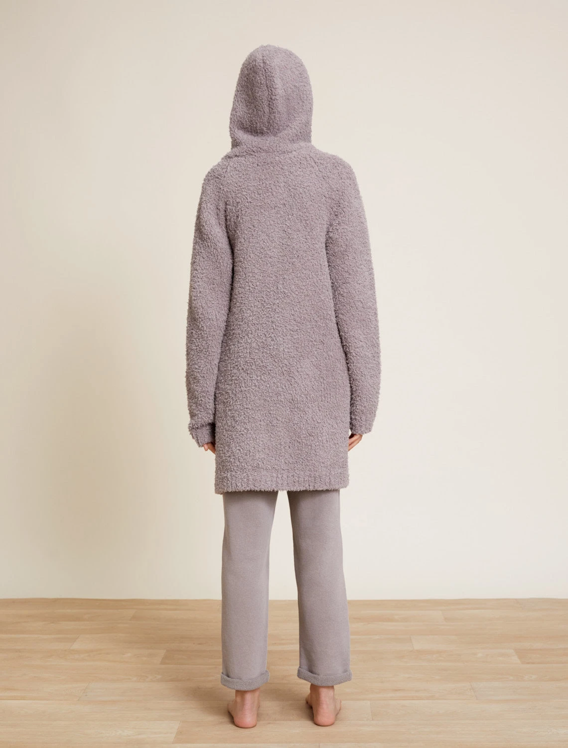 CozyChic® Boucle Youth Hooded Long Coatigan 7 CozyChic® Boucle Youth Hooded Long Coatigan - Image 5