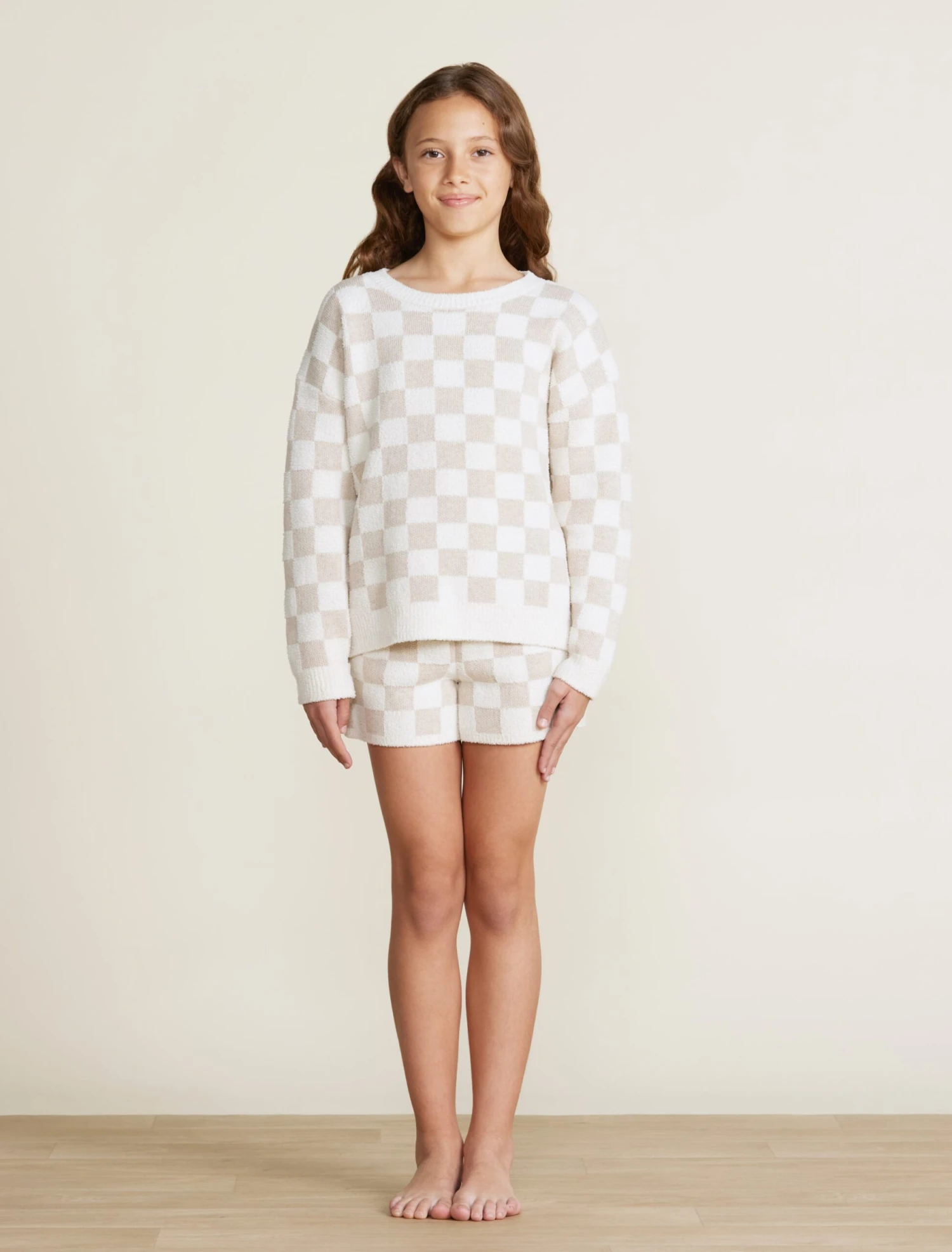 Youth CozyChic® Cotton Checkered Pullover 3 Youth CozyChic® Cotton Checkered Pullover