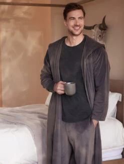 LuxeChic® Hooded Robe -MOON HOME Shop BD FW23 D2 BDULC21924 L1558