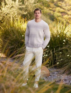 CozyChic® Men's Ombre Pullover 11 CozyChic® Men's Ombre Pullover -MOON HOME Shop BD FW23 D4 BBMCC22110 S5673