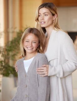 CozyChic Lite® Youth Cable Button Cardi 12 CozyChic Lite® Youth Cable Button Cardi -MOON HOME Shop BD FW23 D4 BDYCL21999 P5535