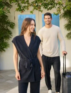 CozyChic Ultra Lite® Waist Tie Vest 11 CozyChic Ultra Lite® Waist Tie Vest -MOON HOME Shop BFDSS 24 BDWCU22283 Black BDMCL22331 Stone 1835 98aafa77 381a 4504 b75b 78a199a16cac