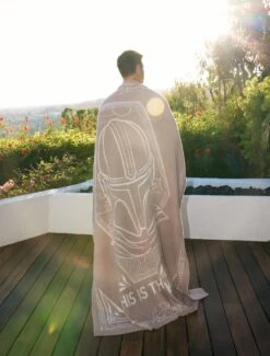 CozyChic® Mandalorian "This Is The Way" Throw 12 CozyChic® Mandalorian "This Is The Way" Throw -MOON HOME Shop BFDSS 24 DNHCC22198 Taupe Moonlight 2094