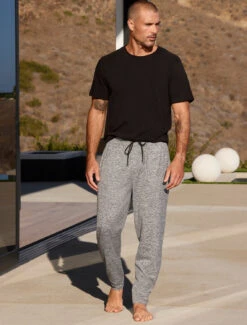 Malibu Collection® Men's Butterchic Knit® Heavy Jogger -MOON HOME Shop BFD SS23 MEN G BDMMC21644 1140 V1 web