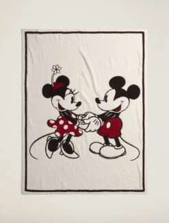 CozyChic® Classic Disney Mickey & Minnie Mouse Baby Blanket - 30" X 40"