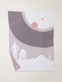 CozyChic® Star Wars™ Tatooine™ Throw -MOON HOME Shop DNHCC21178 WarmSandMulti W 3