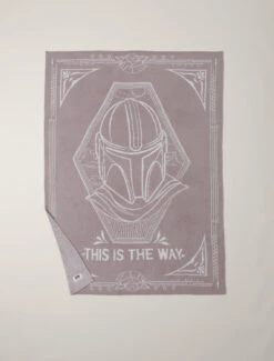 CozyChic® Mandalorian "This Is The Way" Throw 10 CozyChic® Mandalorian "This Is The Way" Throw -MOON HOME Shop DNHCC22198 taupe moonlight 4 W