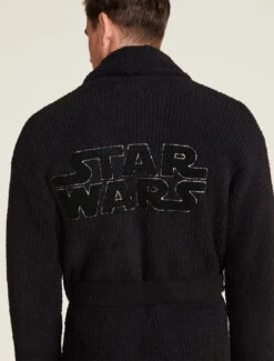 CozyChic® Star Wars™ Classics Ribbed Robe 8 CozyChic® Star Wars™ Classics Ribbed Robe -MOON HOME Shop DNMCC21730 Black 2274copy