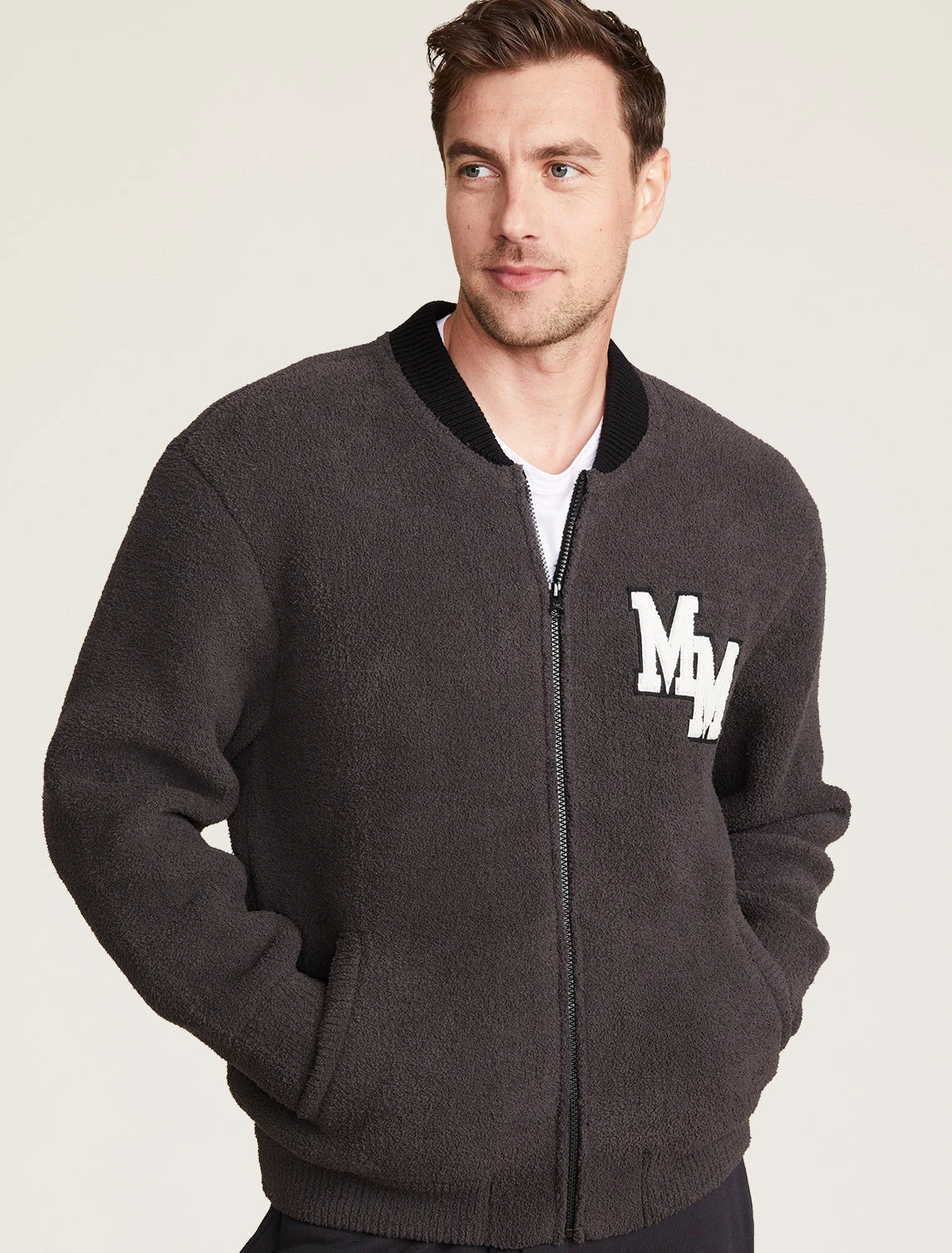 CozyChic® Disney Classic Mickey Men's Varsity Jacket 6 CozyChic® Disney Classic Mickey Men's Varsity Jacket - Image 4