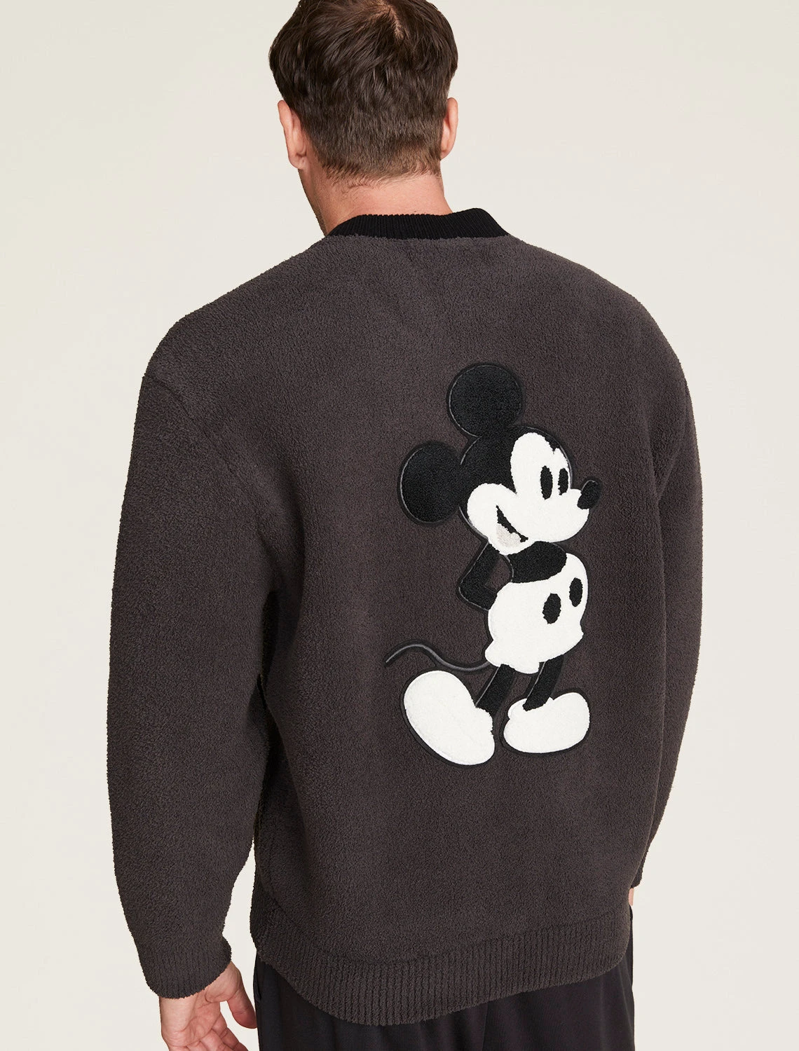 CozyChic® Disney Classic Mickey Men's Varsity Jacket 8 CozyChic® Disney Classic Mickey Men's Varsity Jacket - Image 6