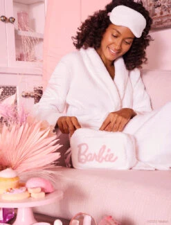 CozyChic® Barbie™ Adult Robe 13 CozyChic® Barbie™ Adult Robe -MOON HOME Shop MTWCC21320 SeaSalt DustyRose A0243 V2 W