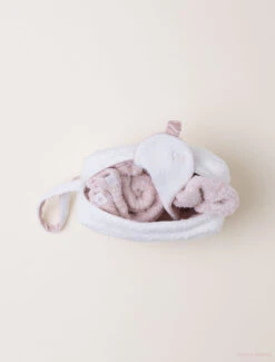 CozyChic® Barbie™ Eye Mask, Scrunchie, Sock Set -MOON HOME Shop MTWCC21321 Sea Salt Dusty Rose W 2