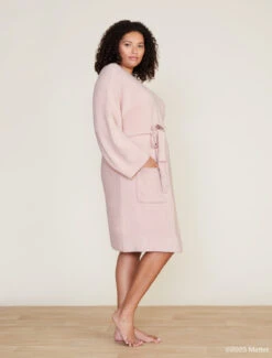 CozyChic Lite® Barbie™ Robe 13 CozyChic Lite® Barbie™ Robe -MOON HOME Shop MTWCL21709 DUSTY ROSE WHITE 2881