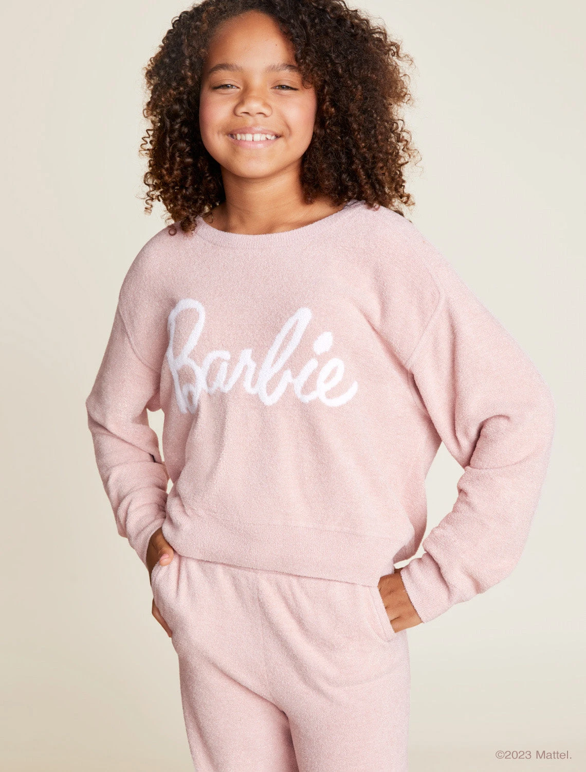 CozyChic Ultra Lite® Youth Barbie™ Pullover 3 CozyChic Ultra Lite® Youth Barbie™ Pullover