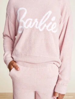 CozyChic Ultra Lite® Youth Barbie™ Jogger -MOON HOME Shop MTYCU21705 DustyRoseWhite 1605